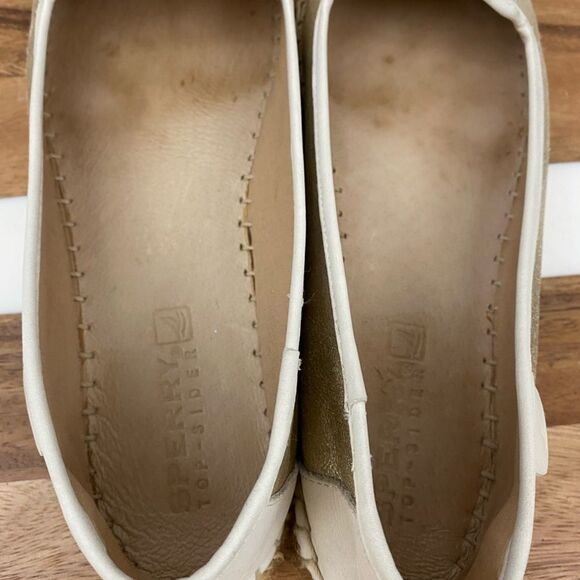 Sperry Top-Sider for Women: CoCo Sand Gold Slip-On 9 - Picture 5 of 9